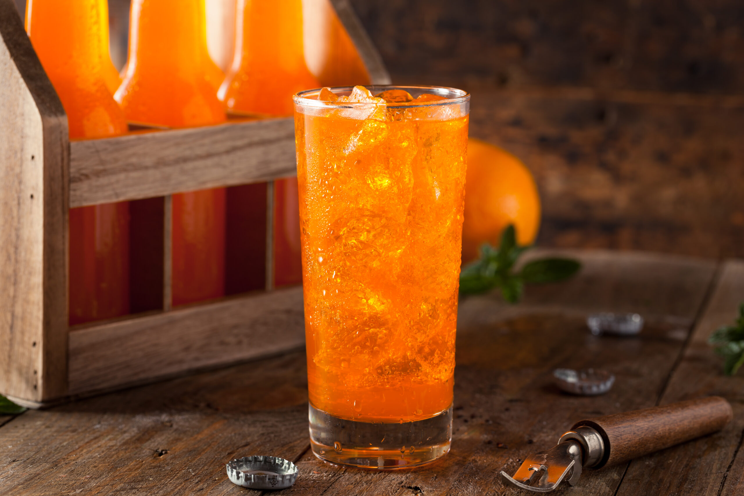 Refreshing Orange Cream Soda Ready to Drink