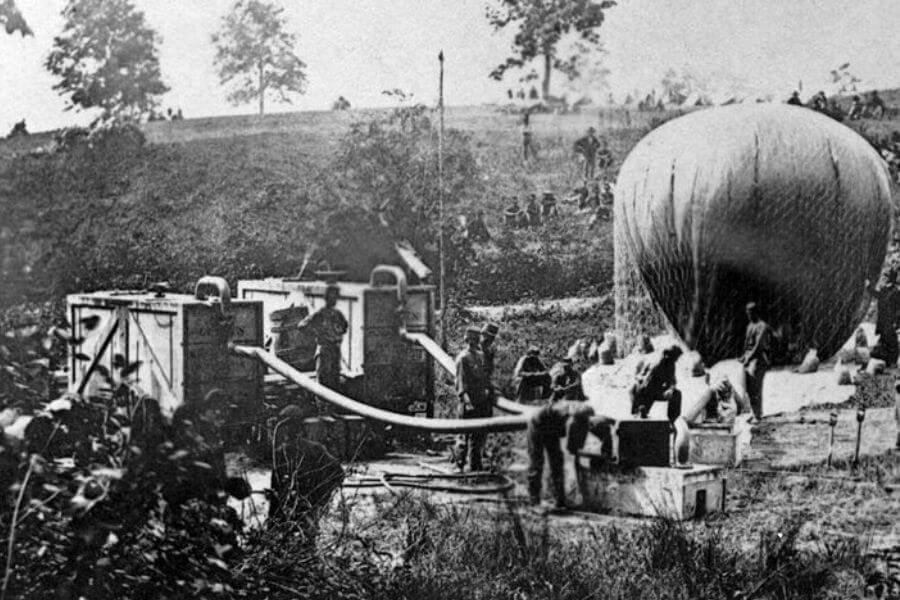 observation balloons civil war