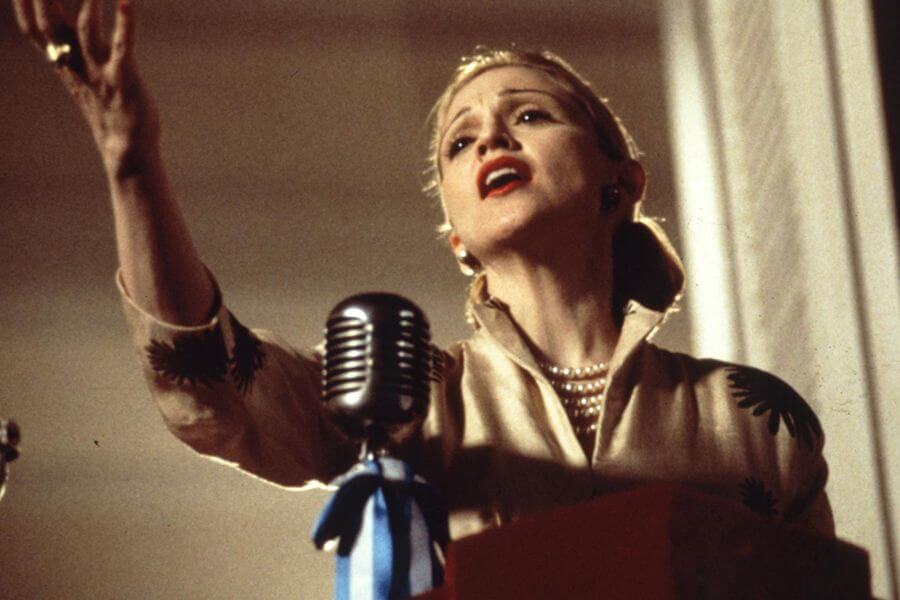 Madonna as evita