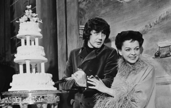 Judy & Mickey Deans at their wedding January 1969