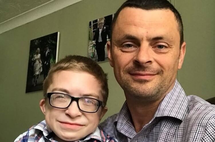 Owen and his dad Will