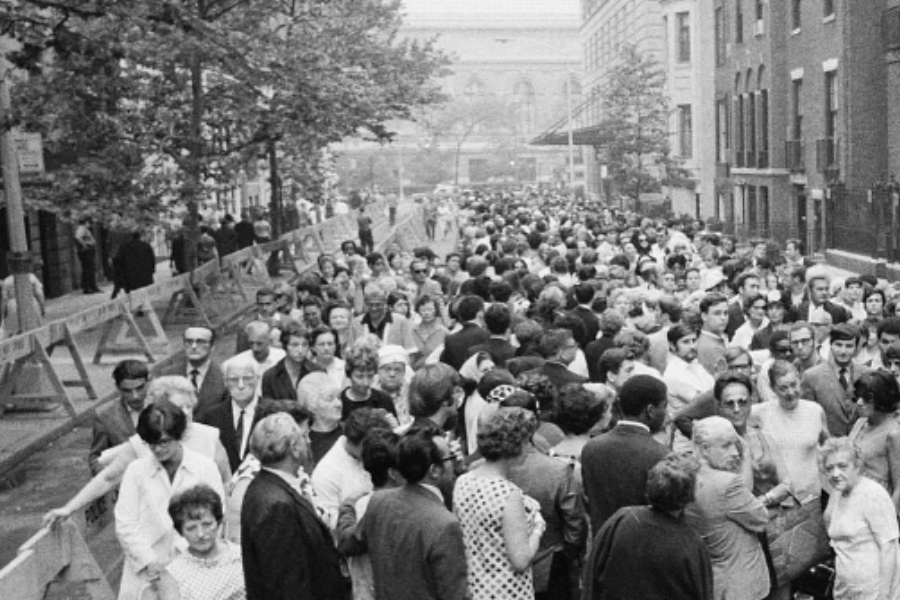 Judy Garland funeral