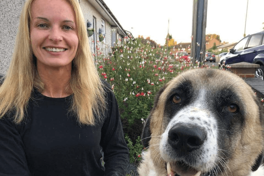 Haatchi and Colleen