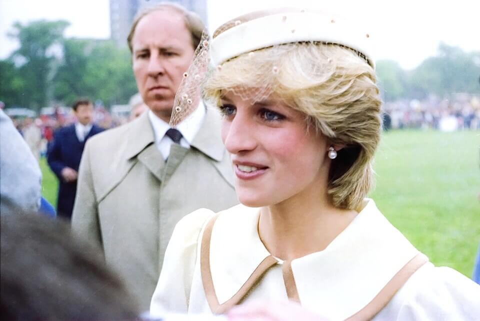 Lady Diana Smiling