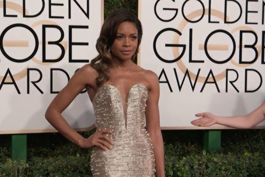 Naomie Harris golden globes 2017