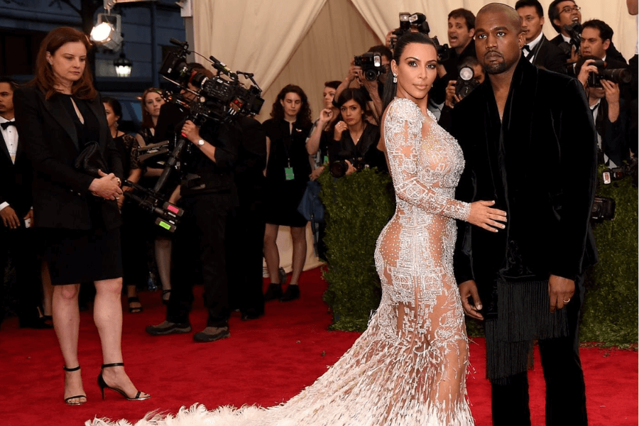 Kim and Kanye