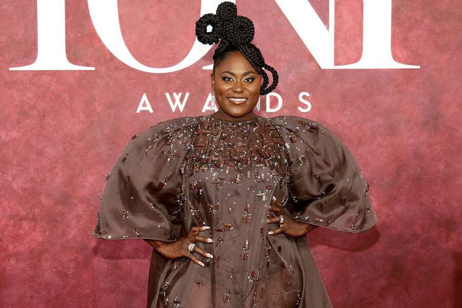 Danielle Brooks at the Tony's Red Carpet