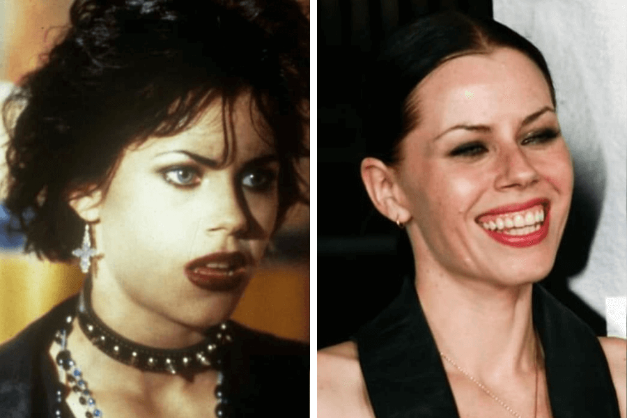 Fairuza Balk then and now